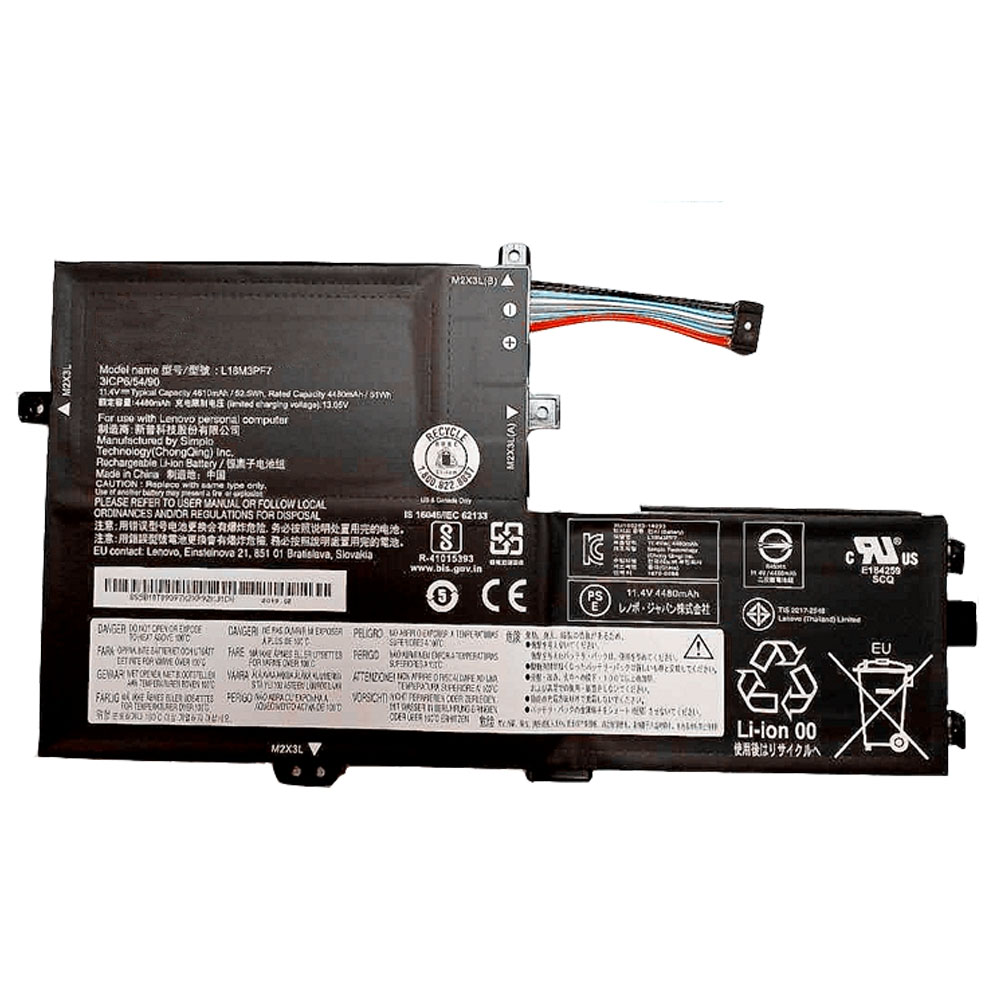 Batería para IdeaPad-Y510-/-3000-Y510-/-3000-Y510-7758-/-Y510a-/lenovo-L18C3PF7